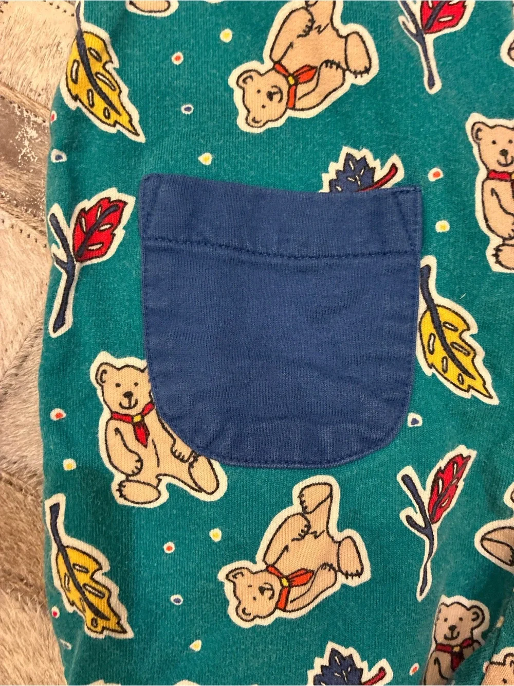 Vintage Gymboree Rainbow Tag Into the Woods 1997 longall